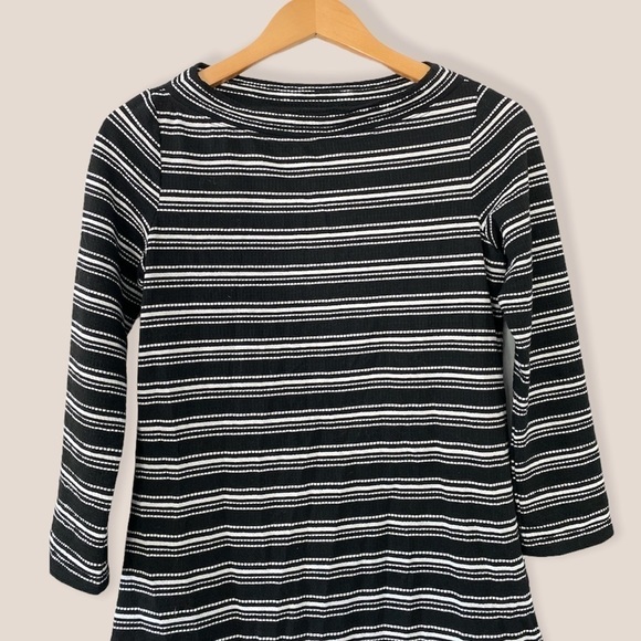 MAX Studio Striped 3/4 Sleeve Top - Picture 2 of 5